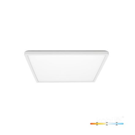 Mennyezeti lámpa LED NIVERA NÉGYZET 12W 3CCT IP54 fehér Kobi Premium