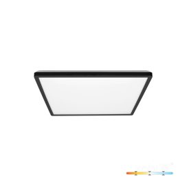   Mennyezeti lámpa LED NIVERA NÉGYZET 12W 3CCT IP54 fekete Kobi Premium