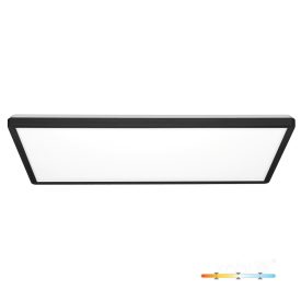   Mennyezeti lámpa LED NIVERA NÉGYZET 32W 3CCT IP54 fekete Kobi Premium