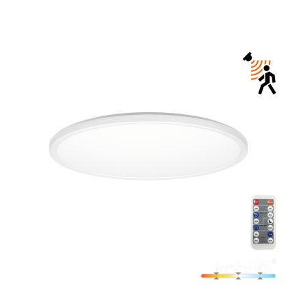 Mennyezeti lámpa LED NIVERA CIRCLE 12W 3CCT LX IP54 fehér Kobi Premium