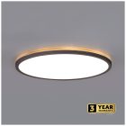Mennyezeti lámpa LED NIVERA CIRCLE 18W 3CCT LX IP54 fekete Kobi Premium