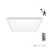 Mennyezeti lámpa LED NIVERA SQUARE 18W 3CCT LX IP54 fehér Kobi Premium