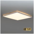 Mennyezeti lámpa LED NIVERA SQUARE 18W 3CCT LX IP54 fehér Kobi Premium