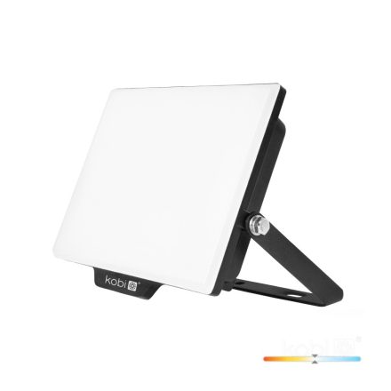 DELYO MHN LED-reflektor, 110°, IP65, 20 W, Természetes fehér, fekete