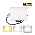 DELYO MHN LED-reflektor, 110°, IP65, 30 W, Hideg fehér, fekete