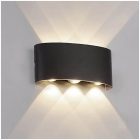 Kerti fali lámpa LED LUMEPRA 6W 4000K IP65 fekete Kobi