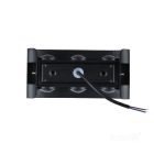 Kerti fali lámpa LED LUMEPRA 6W 4000K IP65 fekete Kobi