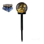 Napelemes LED GLOBE oszloplámpa 3000K IP44 LED2B