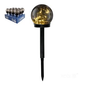 Napelemes LED GLOBE oszloplámpa 3000K IP44 LED2B