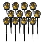 Napelemes LED GLOBE oszloplámpa 3000K IP44 LED2B
