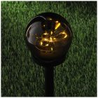 Napelemes LED GLOBE oszloplámpa 3000K IP44 LED2B