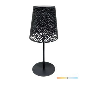 Napelemes kerti lámpa LED LUVETRA 4000K IP44 fekete LED2B