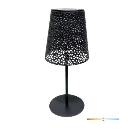 Napelemes kerti lámpa LED LUVETRA 4000K IP44 fekete LED2B