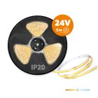 LED szalag TRAMO 320 COB 5m 4000K 24V IP20 10W/m Kobi Premium