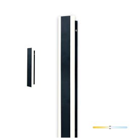   Kerti fali lámpa LED MIRANA S 8W 30cm 4000K IP44 fekete Kobi