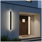 Kerti fali lámpa LED MIRANA S 12W 60cm 4000K IP44 fekete Kobi