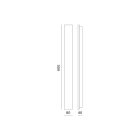 Kerti fali lámpa LED MIRANA S 12W 60cm 4000K IP44 fekete Kobi