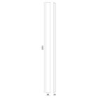Kerti fali lámpa LED MIRANA 25W 120cm 4000K IP44 fekete Kobi