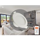LED fény WIFI 10W / IP44 / 3000K - 6500K / WH - LDL164W
