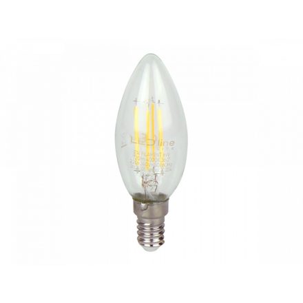 LED line LITE LED bulb E14 6W 4000K 720lm 220-240V FILAMENT C35 CANDLE