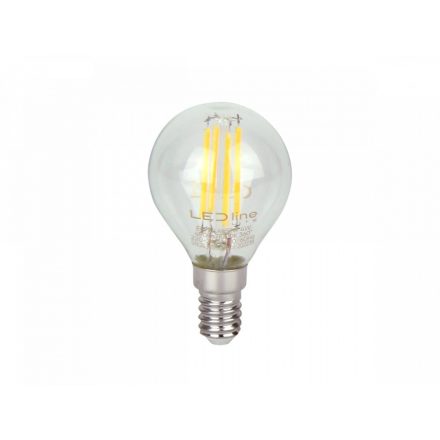 LED line LITE LED bulb E14 4W 2700K 480lm 220-240V FILAMENT G45 GLOBE