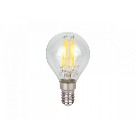 LED line LITE LED bulb E14 4W 4000K 480lm 220-240V FILAMENT G45 GLOBE