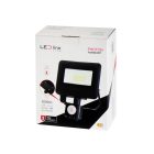 LEDline LITE Floodlight PHOTON 20W 4000K 2000lm with motion sensor - kartonos (20 db)