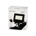 LEDline LITE Floodlight PHOTON 30W 4000K 3000lm with motion sensor - kartonos (12 db)