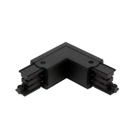 Connector L for 3 phase trak LUMICANTO left black PRIME