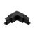 Connector L for 3 phase trak LUMICANTO left black PRIME