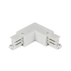 Connector L for 3 phase trak LUMICANTO right white PRIME