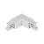 Connector L for 3 phase trak LUMICANTO right white PRIME