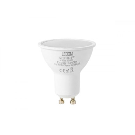 LEDOM GU10 5W 4000K 450lm 220-240V
