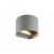 LEDline LITE Outdoor wall mounted luminaire LED 2x3W 3000K IP54 gray CILINDER