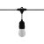 LEDline LEDOM Garden garland  E27 5m + 10 x E27 1W