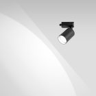 LED line® luminaire for single-phase track GU10 black PIPE
