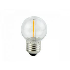 LEDOM E27 1W 2700K 50lm 220-240V FILAMENT G45