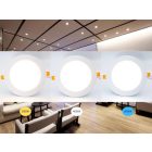 LED panel WIFI 12W / 3000K - 6500K / WH - LPL133W