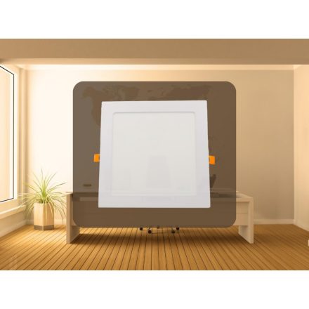 LED panel 18W / PS / SMD / 2800K / WH - LPL214