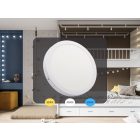 LED panel falon kívüli 24W / PRSF / SMD / 3000K - 4000K - 6000K / WH - LPL335