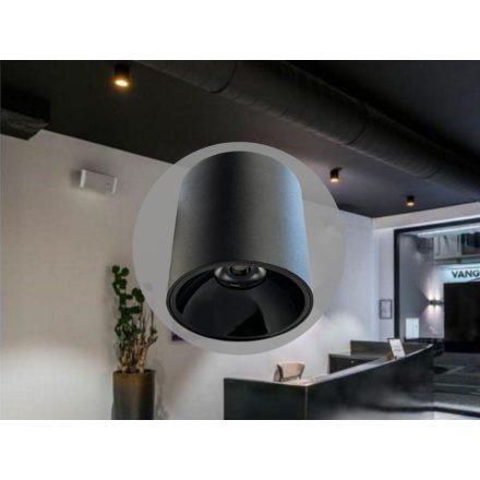 LED fény 16W 4000K / COB / BK - LPL523CB