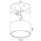 LED fény 14W 4000K / SMD / WH - LPL523