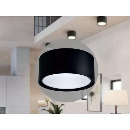 LED fény 17W 4000K / SMD / BK - LPL524B