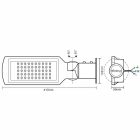 LED utcai lámpa érzékelővel 50W / 4000K - LSL322HS