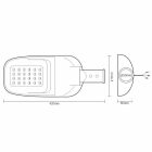LED az utcai lámpán. jobb 40W / 5000K - LSL621/RP