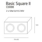 MAXLIGHT BASIC SQUARE C0088
