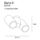MAXLIGHT BARRO C0114