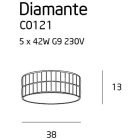 MAXLIGHT DIAMANTE C0121