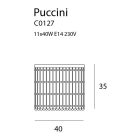 MAXLIGHT PUCCINI C0127