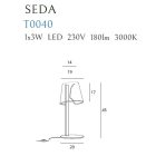MAXLIGHT SEDA T0040
